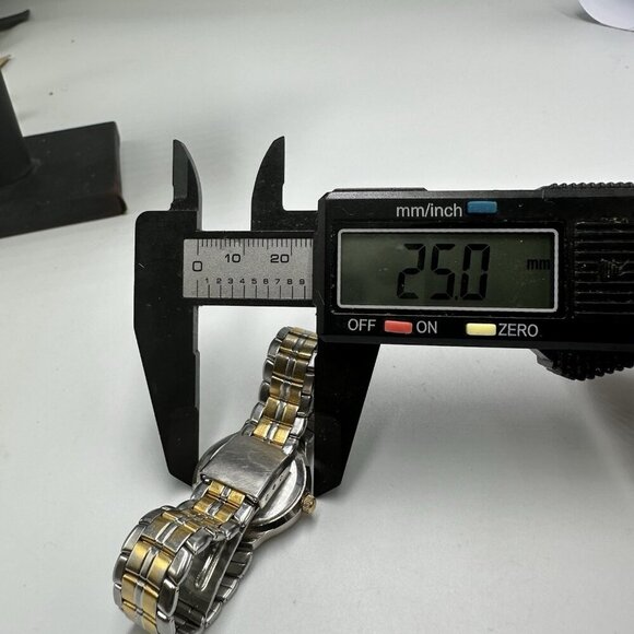 3/$30 Armitron Watch Women Two Tone Gold Silver Round Dial Roman Numerals - Picture 10 of 12